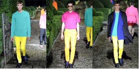 Paint your life… with color blocking for men
