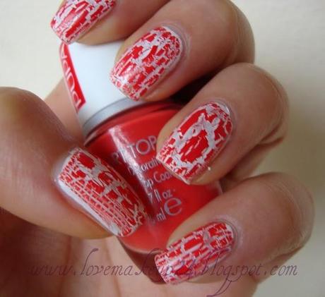 Pupa Nail Art Kit WHITE&POP; CORAL Pupa Nail Art Kit WHITE&POP; CORAL