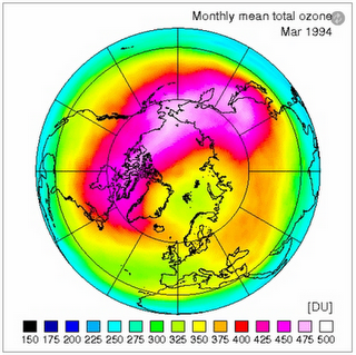Si assottiglia lo strato di ozono nell'Artico