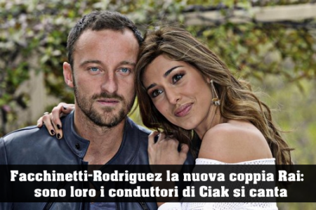 Ciak si canta si rinnova e torna con Francesco Facchinetti e Belen Rodriguez