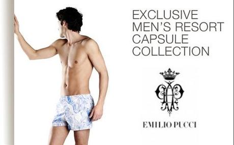 Men’s capsule collection spring/summer Emilio Pucci