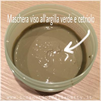 Maschera viso #16 all'argilla verde e cetriolo