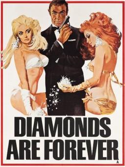 Meteoriti: una cascata di diamanti La locandina di Agente 007 - Una cascata di diamanti.