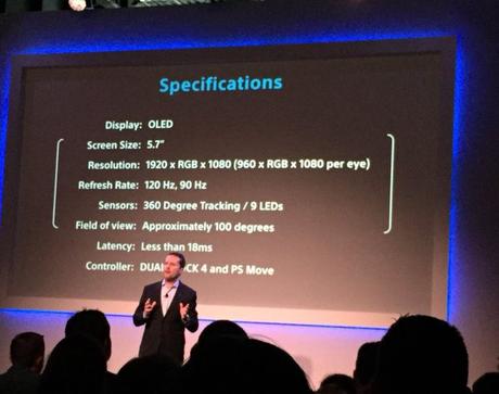 Playstation VR sara’ disponibile a ottobre 2016 al prezzo di 399 Euro playstationvr_specs