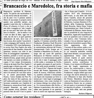 Brancaccio e Maredolce, fra storia e mafia
