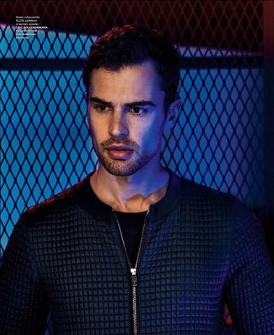  Theo James Covers Essential Homme, Talks Allegiant