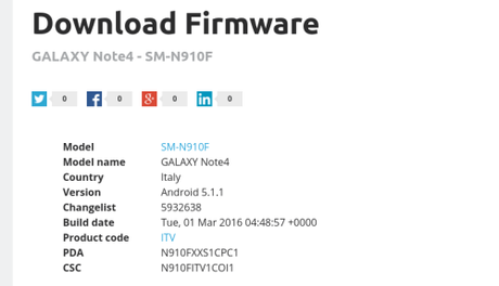Download firmware  N910FXXS1CPC1_N910FITV1COI1_ITV   SamMobile