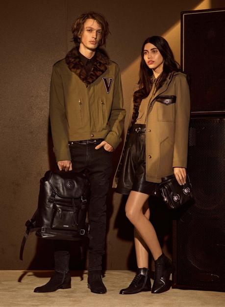 Versus Versace 2016 Collezione Autunno Inverno 003 800x1087 Versus Versace Hones in su stile militare