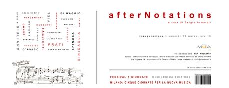 Invito Made4Art - afterNotations