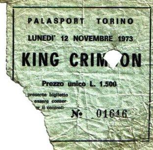 Quel giorno in cui vidi i King Crimson...