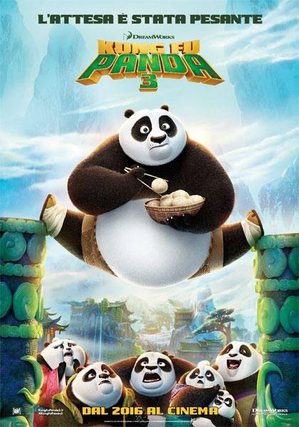 Locandina italiana Kung Fu Panda 3