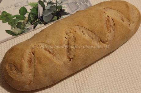 Pan ciabatta con lievito madre