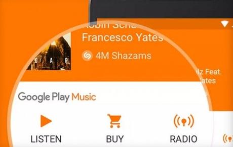 shazam play music