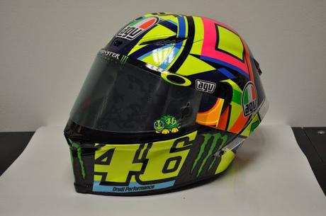 Agv PistaGP Valentino Rossi 2016 by Drudi Performance - painted by DiD Design