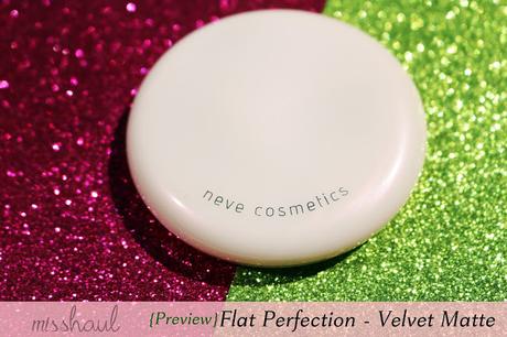 Cipria Compatta Flat Perfection Velvet Matte - Neve Cosmetics