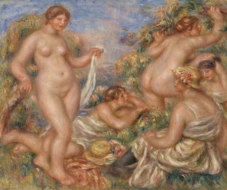 Auguste Renoir, 'Cinque bagnanti'