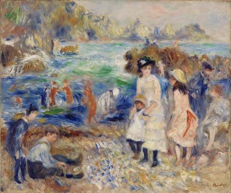 Auguste Renoir, 'Bambini in riva al mare'