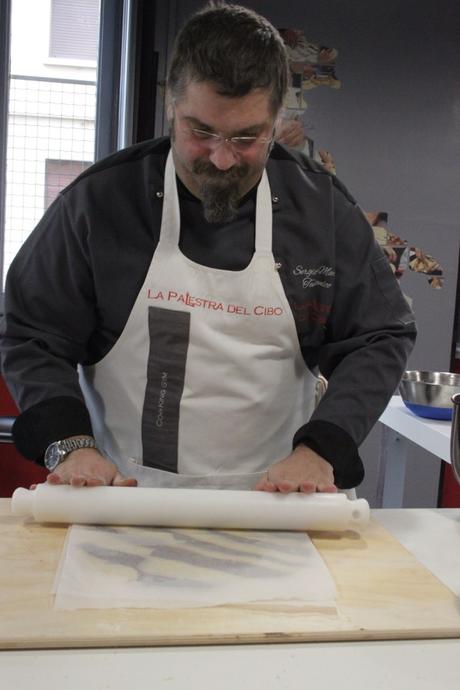 tart di frolla marmorizzata con crema al tiramisù