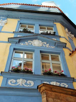 I colori dei palazzi di Praga.