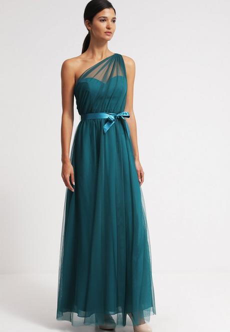 Abito elegante lungo verde matrimonio