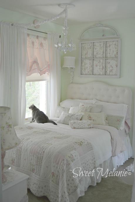 Shabby chic style a casa di Melanie