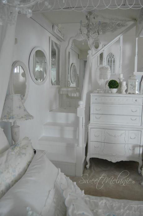 Shabby chic style a casa di Melanie