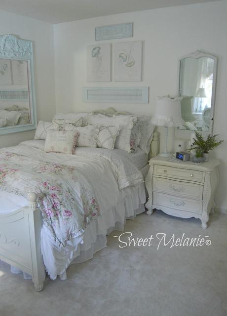 Shabby chic style a casa di Melanie