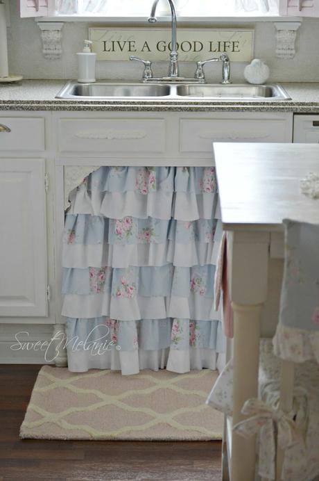 Shabby chic style a casa di Melanie