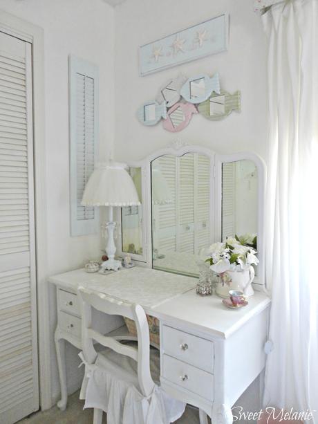 Shabby chic style a casa di Melanie