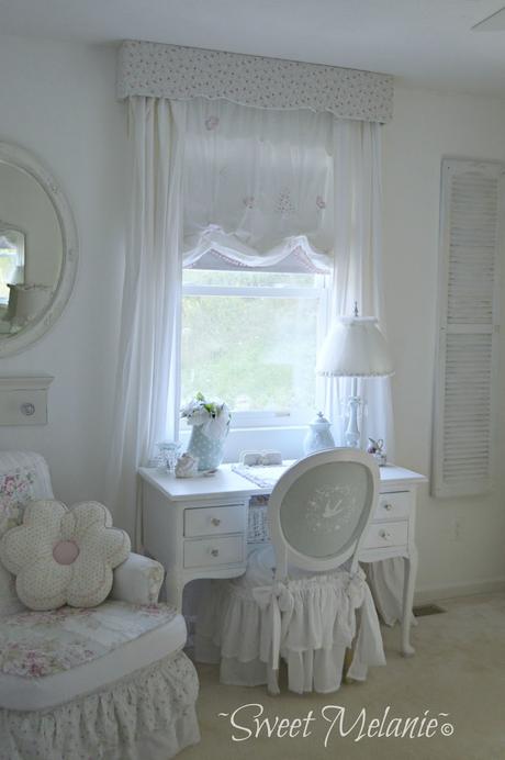 Shabby chic style a casa di Melanie