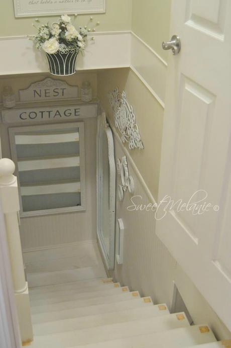 Shabby chic style a casa di Melanie