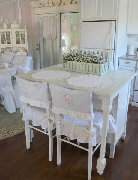 Shabby chic style a casa di Melanie