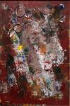Fiorenza Bertelli, Rivoluzione umana, 2015, olio su tavola, 123x95 cm
