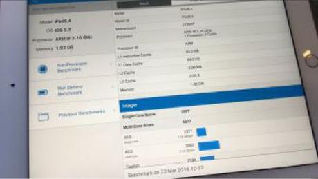 L’ iPad Pro da 9.7 pollici come l’ iPhone SE monta ben 2GB di Ram con un processore A9X meno potente