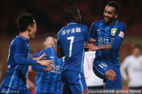 Cina, 3° giornata: pari fra Hebei e Jiangsu, Zaccheroni in crisi, hat trick per Demba Ba nella vittoria dello Shenhua Cina, 3° giornata: pari fra Hebei e Jiangsu, Zaccheroni in crisi, hat trick per Demba Ba nella vittoria dello Shenhua