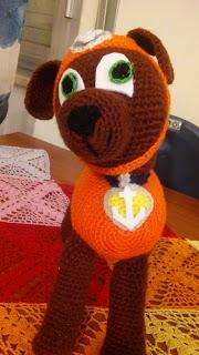 ZUMA.... DEI PAW PATROL!!!!! ALL'UNCINETTO.... AMIGURUMI... ZUMA.... DEI PAW PATROL!!!!! ALL'UNCINETTO.... AMIGURUMI...
