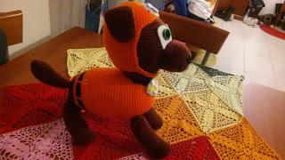ZUMA.... DEI PAW PATROL!!!!! ALL'UNCINETTO.... AMIGURUMI... ZUMA.... DEI PAW PATROL!!!!! ALL'UNCINETTO.... AMIGURUMI...
