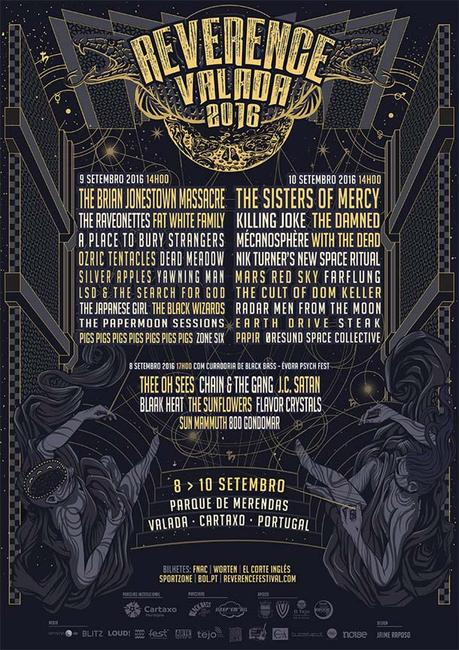 Reverence Festival Valada: arrivano Sisters Of Mercy, Brian Jonestown Massacre e altri Reverence