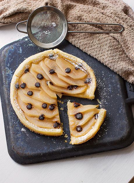 Tarte Poire et Chocolat tarte poire et chocolat