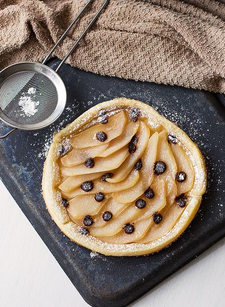 Tarte Poire et Chocolat tart poire et chocolat