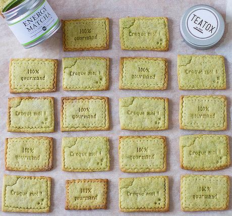 Biscotti all’olio d’oliva e tè Macha biscotti al tè macha teatox
