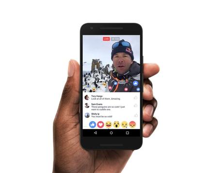 Facebook Live Video, ecco spiegata l’ossessione di Zuckerberg live video interazioni