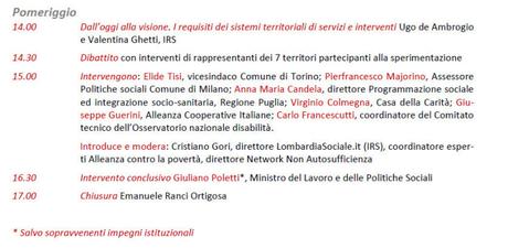 COSTRUIAMO IL WELFARE DEI DIRITTI, TERZO INCONTRO NAZIONALE PER UNA RIFORMA DEL WELFARE SOCIALE, MILANO, 8 APRILE 2016, 9,30-17,30. A cura di Associazione per la ricerca sociale, IRS, Prospettive sociali e sanitarie 2016-02-21_223509