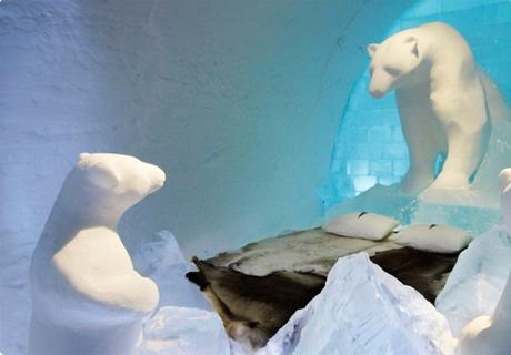 Design da brivido all’Ice Hotel. Brrr… Design da brivido all’Ice Hotel. Brrr…