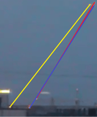 L’ufo triangolare di San Pietroburgo ? tre semplici Lens Flare flare10