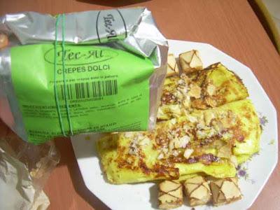 CREPES BANANE E MINI SFOGLIE CREPES BANANE E MINI SFOGLIE