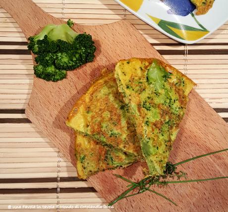 Frittata di Broccoletti: Stimoliamo il metabolismo pt.13 per la Rubrica “Bellissime Mamme” 20160404_121146