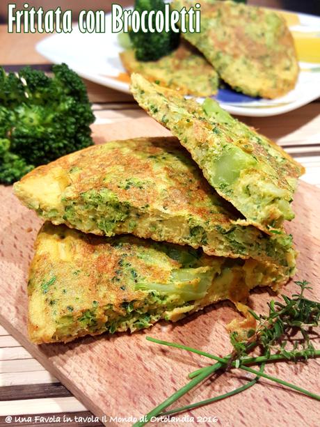 Frittata di Broccoletti: Stimoliamo il metabolismo pt.13 per la Rubrica “Bellissime Mamme” 20160404_121137