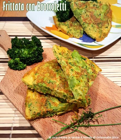 Frittata di Broccoletti: Stimoliamo il metabolismo pt.13 per la Rubrica “Bellissime Mamme” 20160404_121128