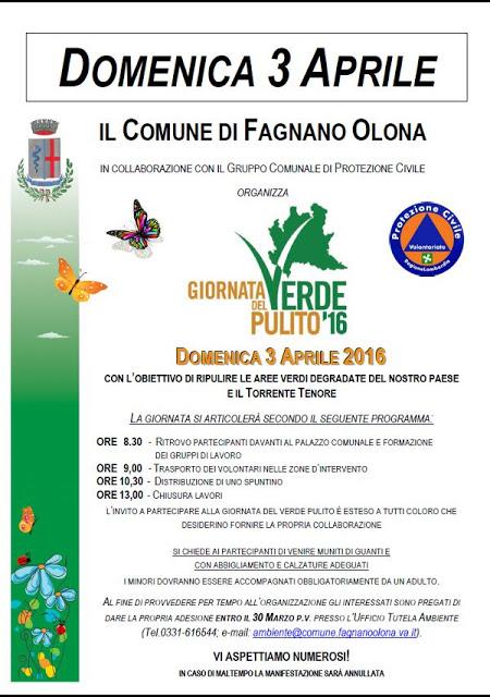 Giornate Ecologiche in Valle Olona Giornate Ecologiche in Valle Olona